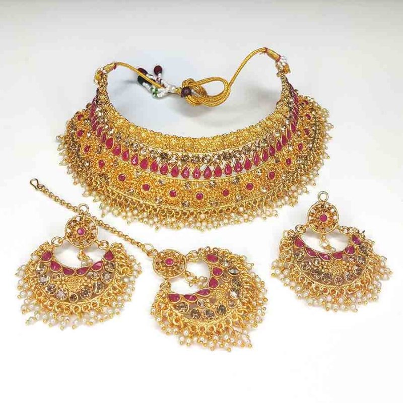 Multi Colour Antique Necklace Set