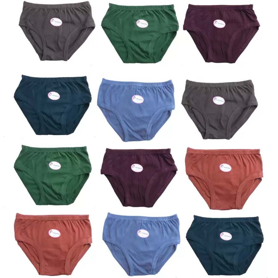 Brief For Boys Multicolor Pack of 12