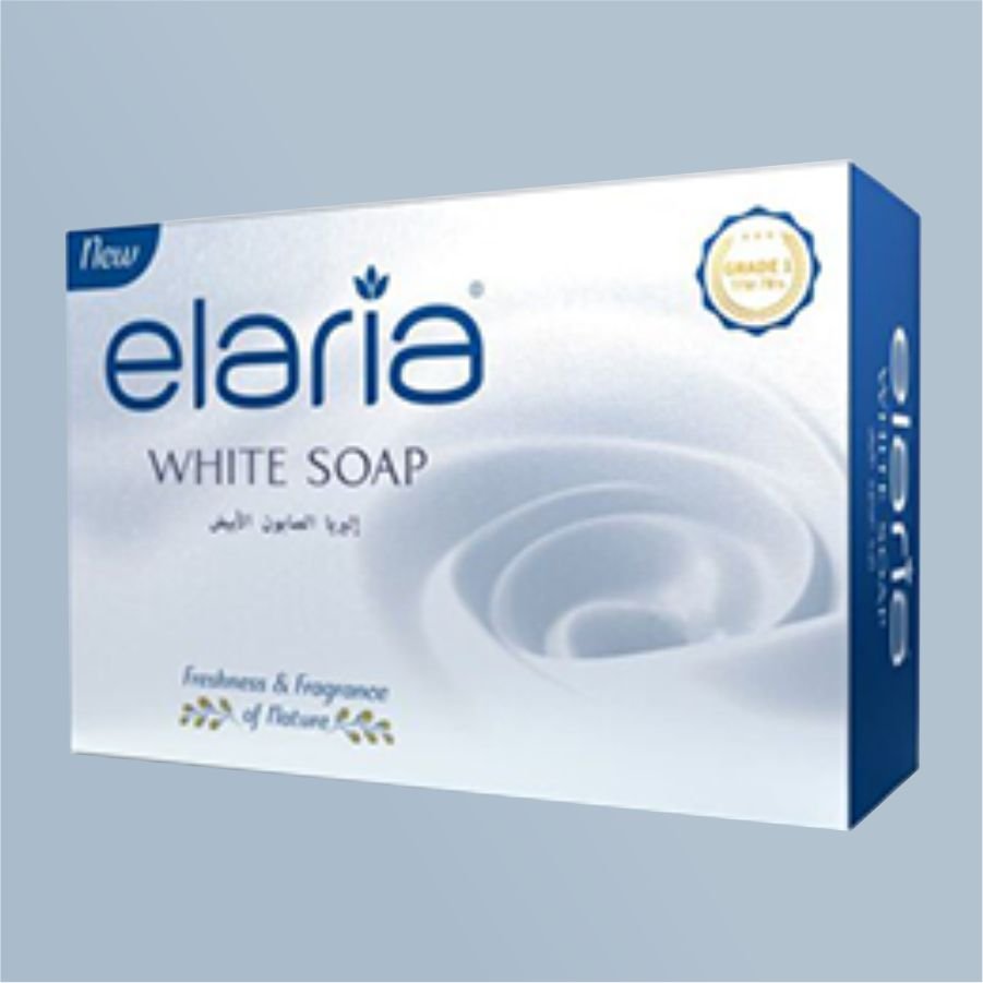 Elaria Grade 1 Premium White Soap 75gm TFM 78%
